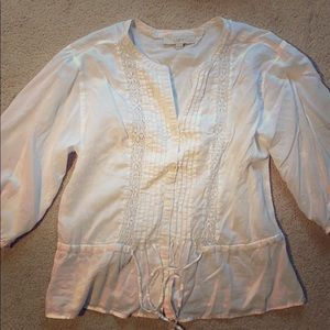 LOFT Peasant Top
